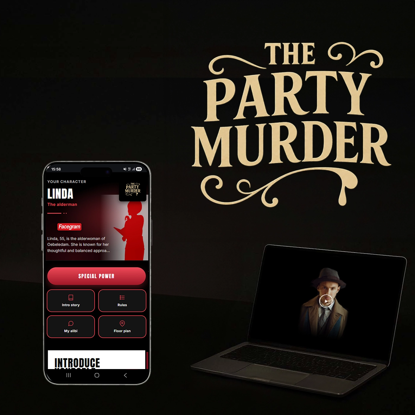 The Party Murder cover